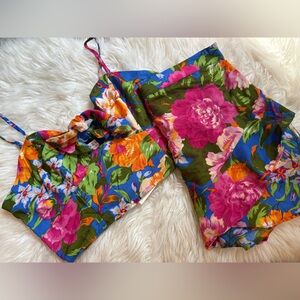 Floral Skort Set